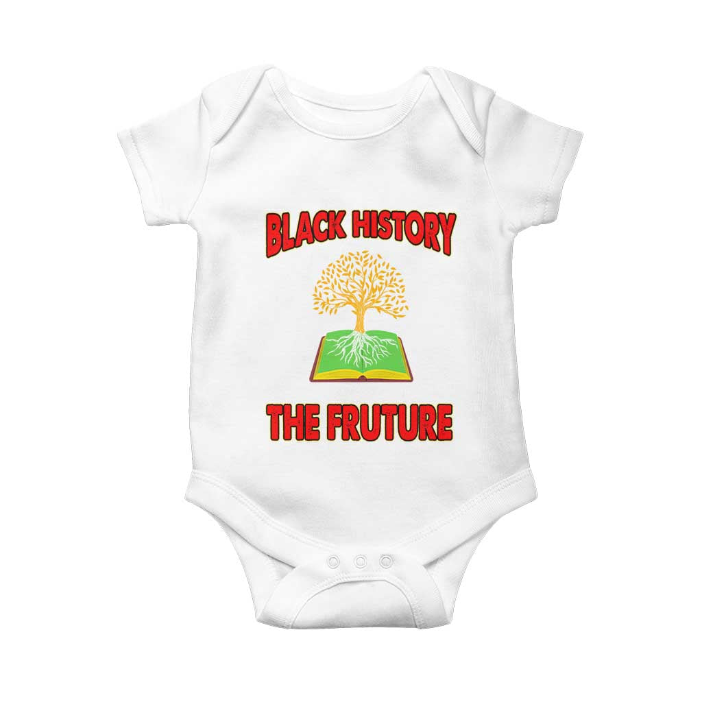 Black History Month Baby Onesie Honoring The Past Inspiring The Future Melanin Pride
