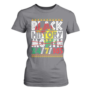 Black History Month T Shirt For Women 24/7/365 Gift Pride African American