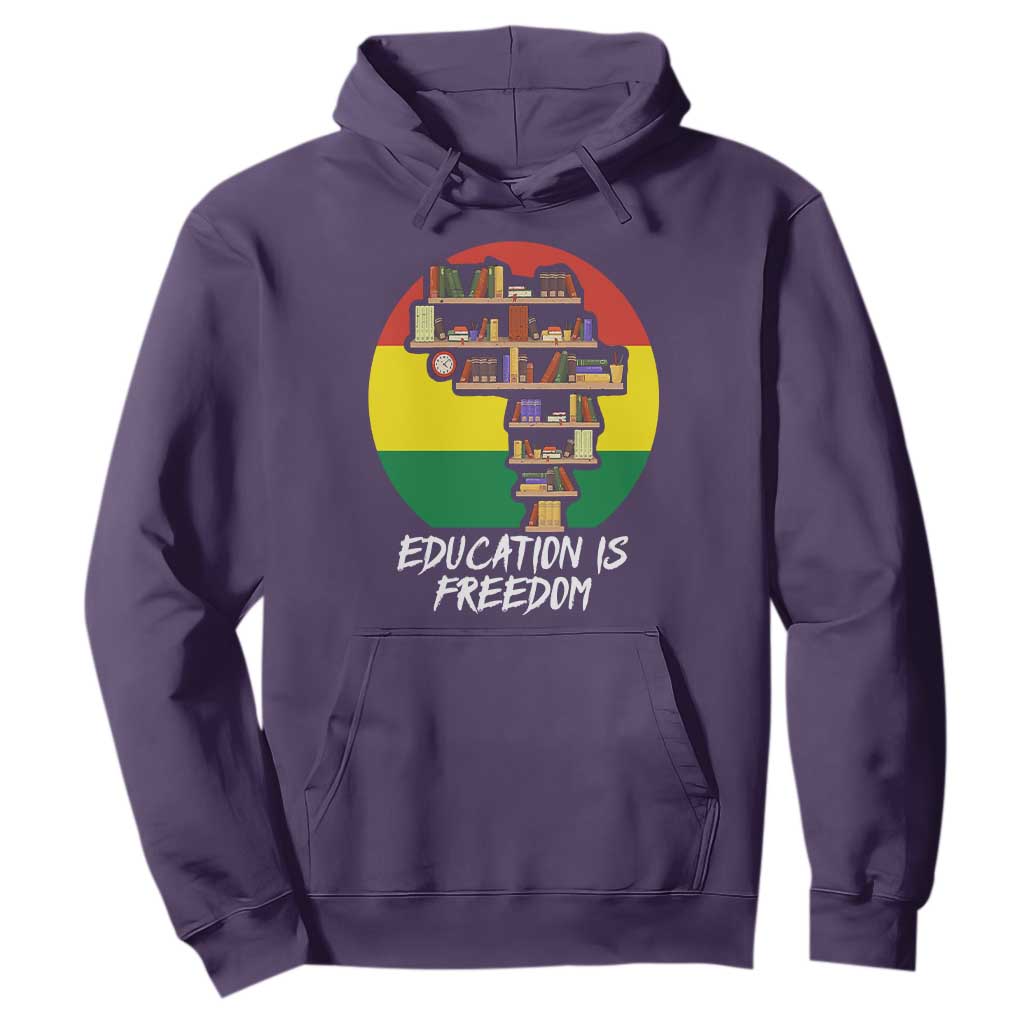 Black History Month Hoodie Education Is Freedom African Americans