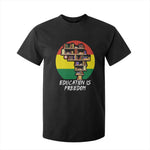 Black History Month T Shirt For Kid Education Is Freedom African Americans