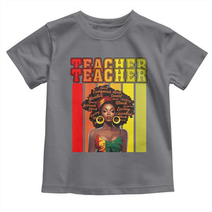 Black Teacher Baby Shirt Women African Americans School Educate