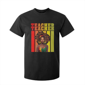 Black Teacher T Shirt For Kid Women African Americans School Educate