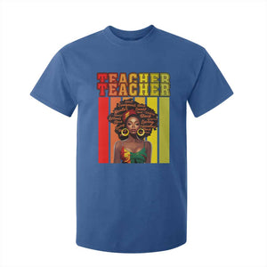 Black Teacher T Shirt For Kid Women African Americans School Educate