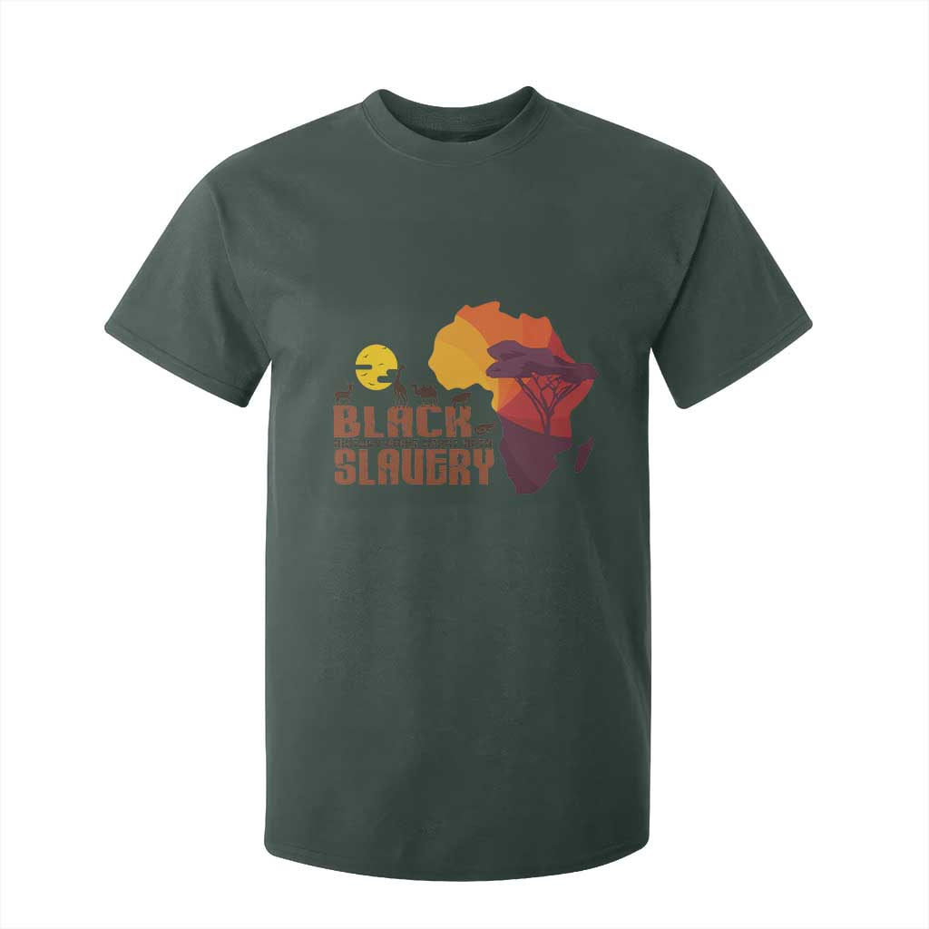 Black Pride T Shirt For Kid Black History Didn't Start With Slavery African American