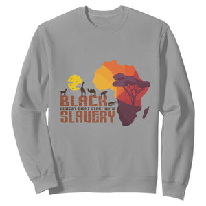 Black Pride Sweatshirt Black History Didn't Start With Slavery African American