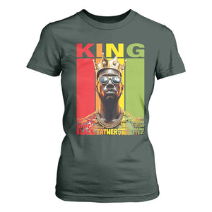 American Dad T Shirt For Women Black History King Father Melanin African American