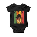 Black History Month Baby Onesie Swag Melanin Queen