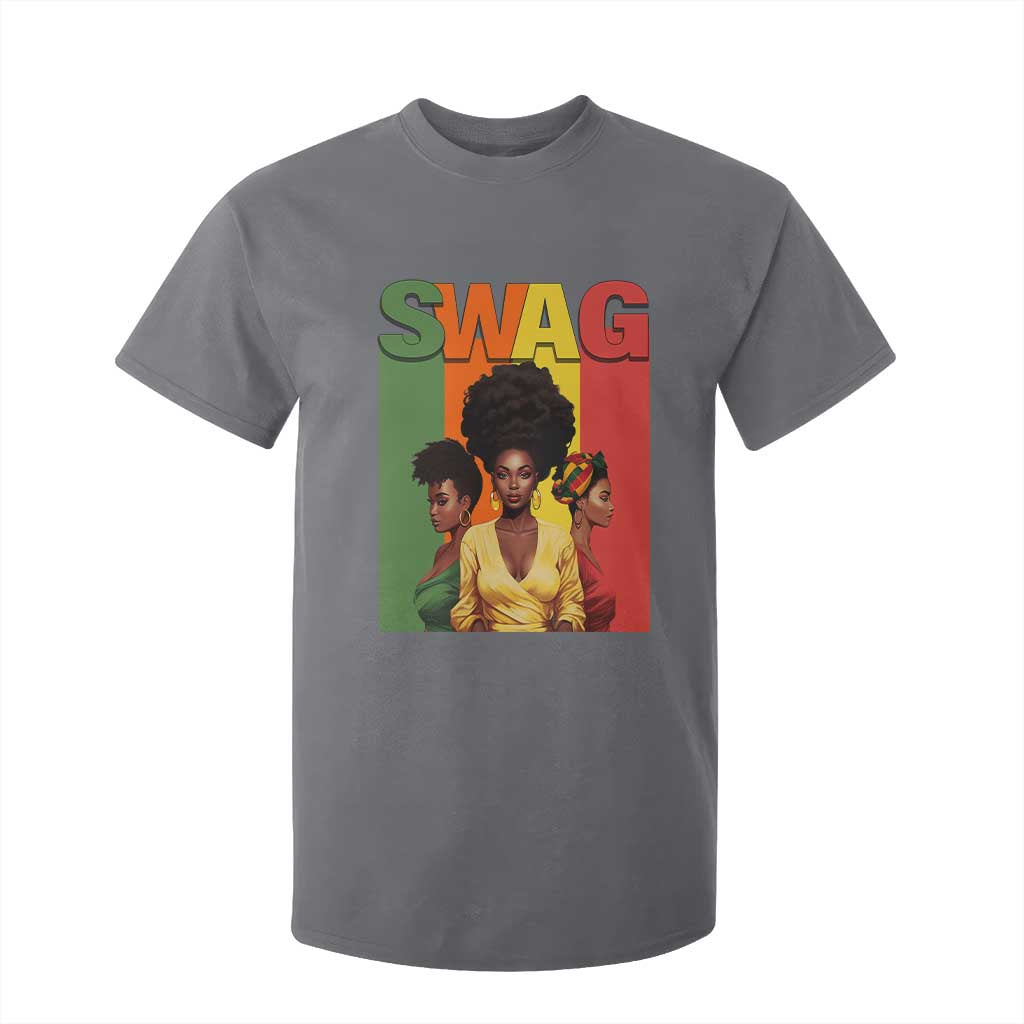 Black History Month T Shirt For Kid Swag Melanin Queen