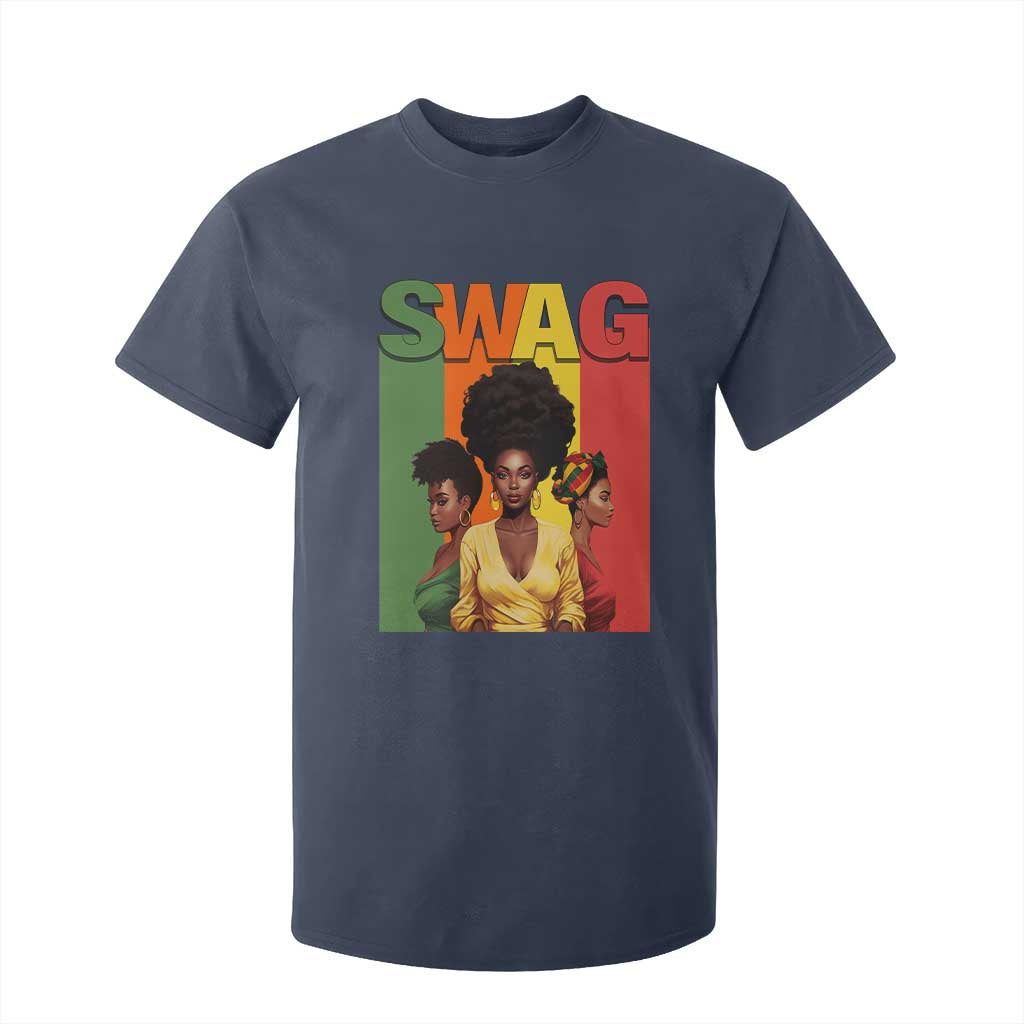 Black History Month T Shirt For Kid Swag Melanin Queen