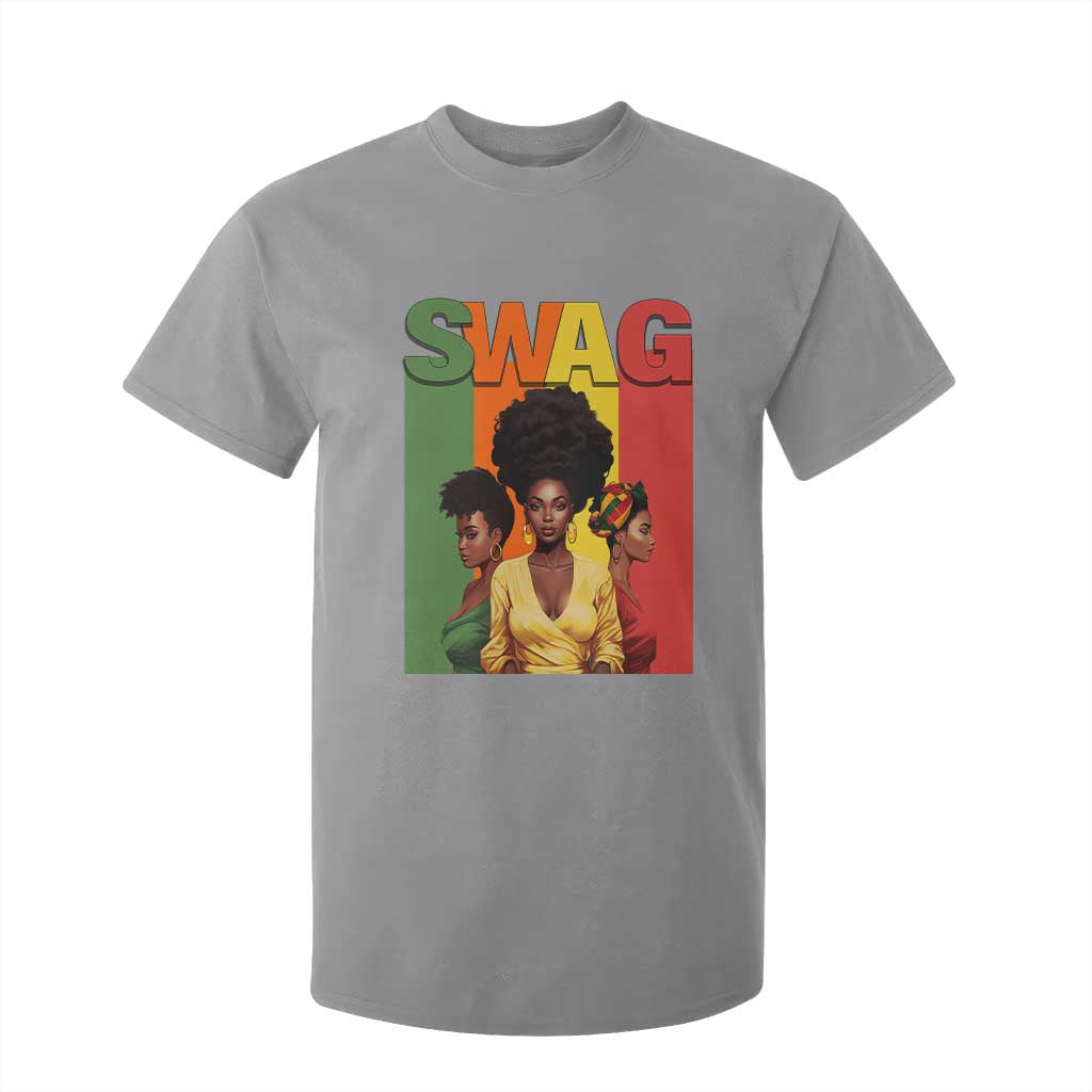 Black History Month T Shirt For Kid Swag Melanin Queen