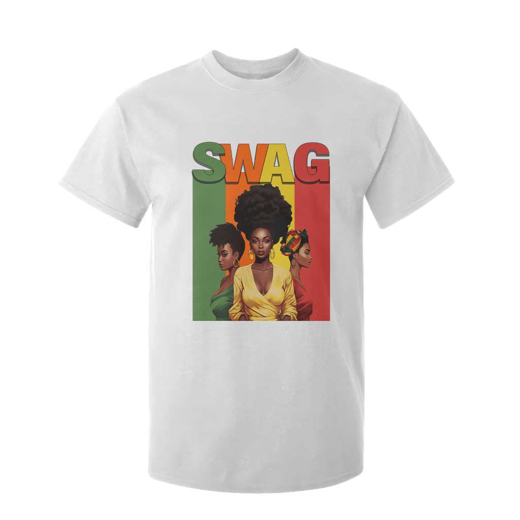 Black History Month T Shirt For Kid Swag Melanin Queen