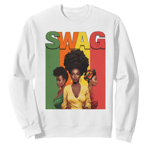 Black History Month Sweatshirt Swag Melanin Queen