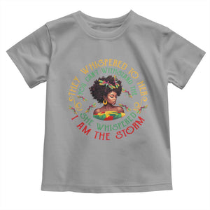 African Women Black History Month Baby Shirt Dragon Fly She Whispered Back I Am The Storm