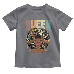 African Americans Teacher Baby Shirt Educated Strong Black Queen