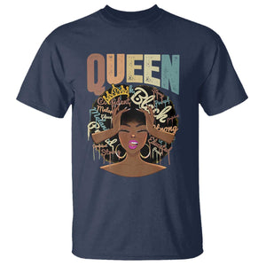 African Americans Teacher T Shirt Educated Strong Black Queen