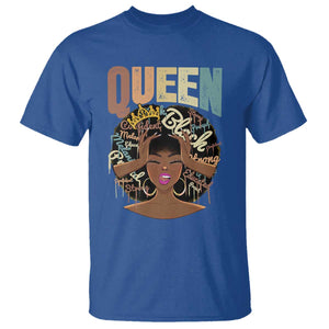 African Americans Teacher T Shirt Educated Strong Black Queen