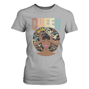 African Americans Teacher T Shirt For Women Educated Strong Black Queen