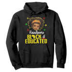 Black Pride Hoodie Handsome Black And Educated I Am The Strong African King Boy
