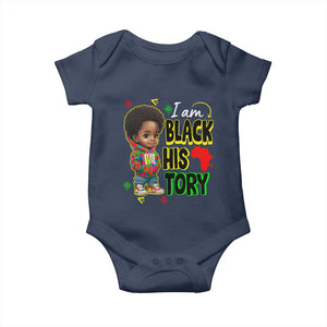 Black Boys Pride Baby Onesie Handsome Kids Boys I Am Black History Month