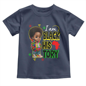 Black Boys Pride Baby Shirt Handsome Kids Boys I Am Black History Month