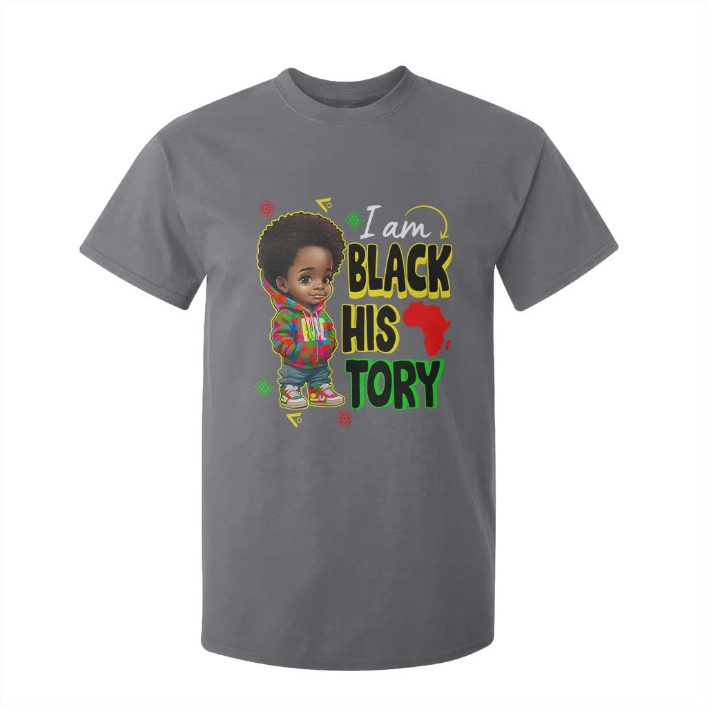 Black Boys Pride T Shirt For Kid Handsome Kids Boys I Am Black History Month