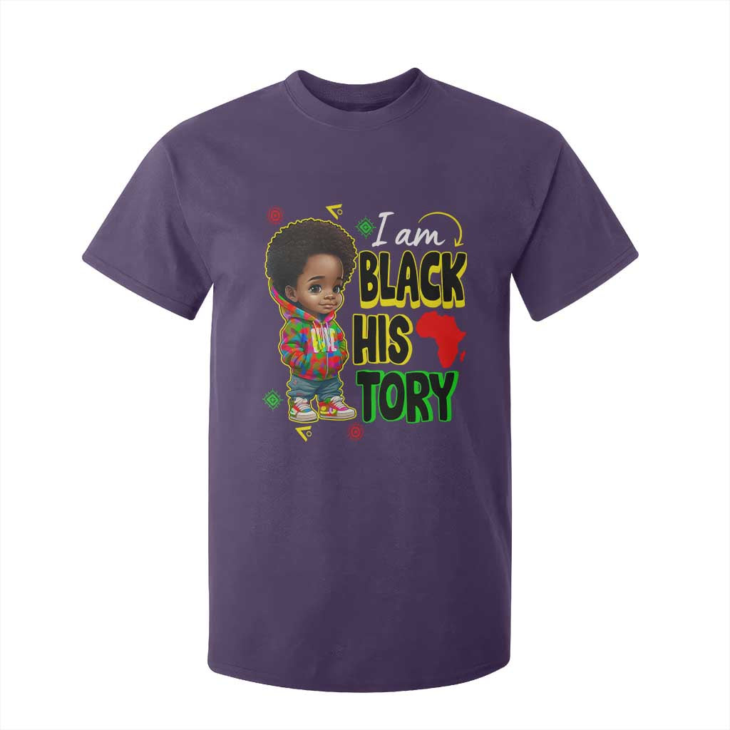 Black Boys Pride T Shirt For Kid Handsome Kids Boys I Am Black History Month