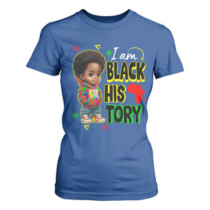 Black Boys Pride T Shirt For Women Handsome Kids Boys I Am Black History Month