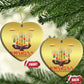 African American Xmas Happy Kwanzaa Christmas Ornament
