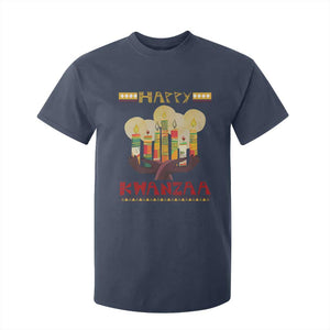 African American Xmas Happy Kwanzaa T Shirt For Kid