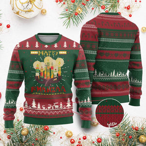 African American Xmas Happy Kwanzaa Ugly Christmas Sweater