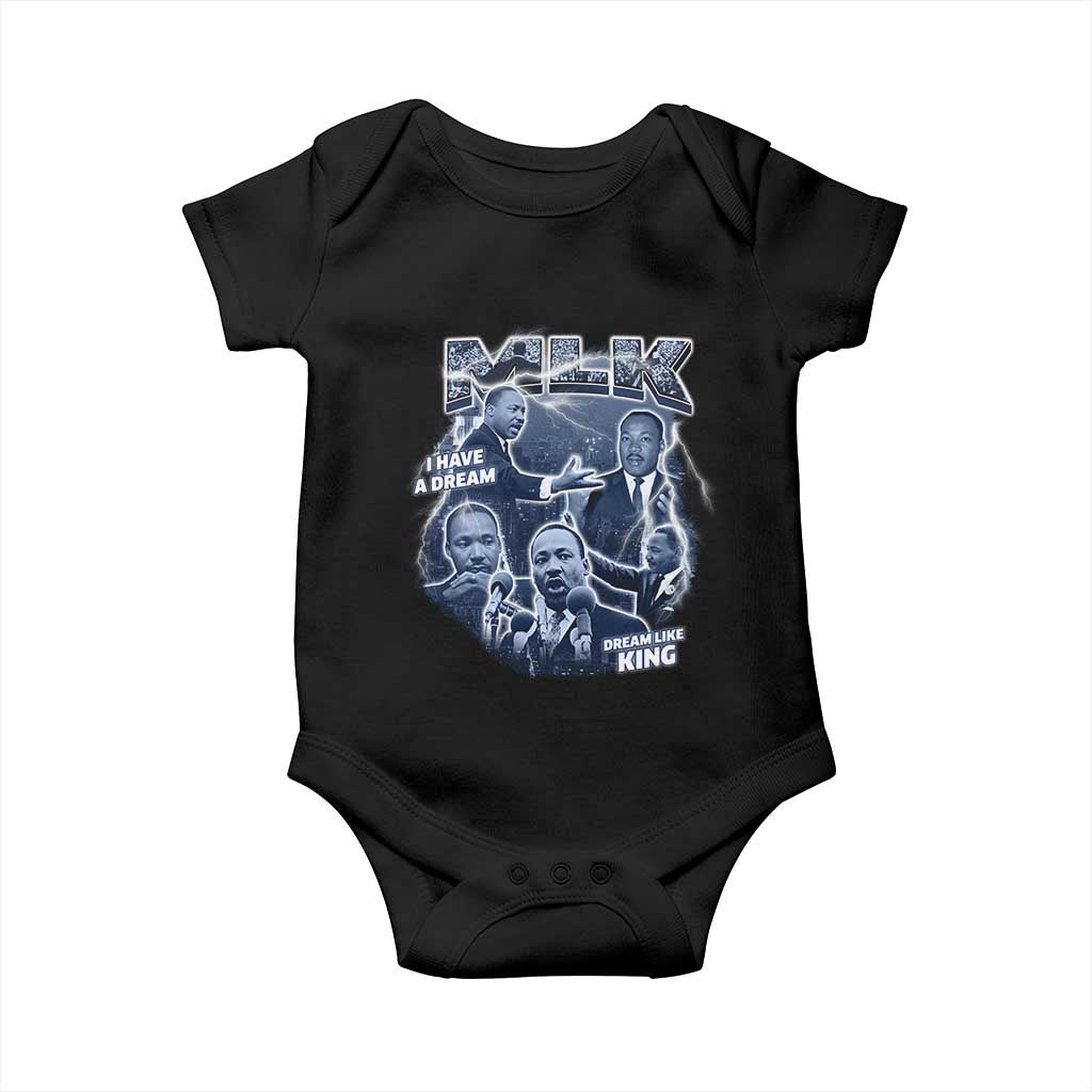 Martin Luther King Jr Baby Onesie I Have A Dream Like King Black History MLK Day