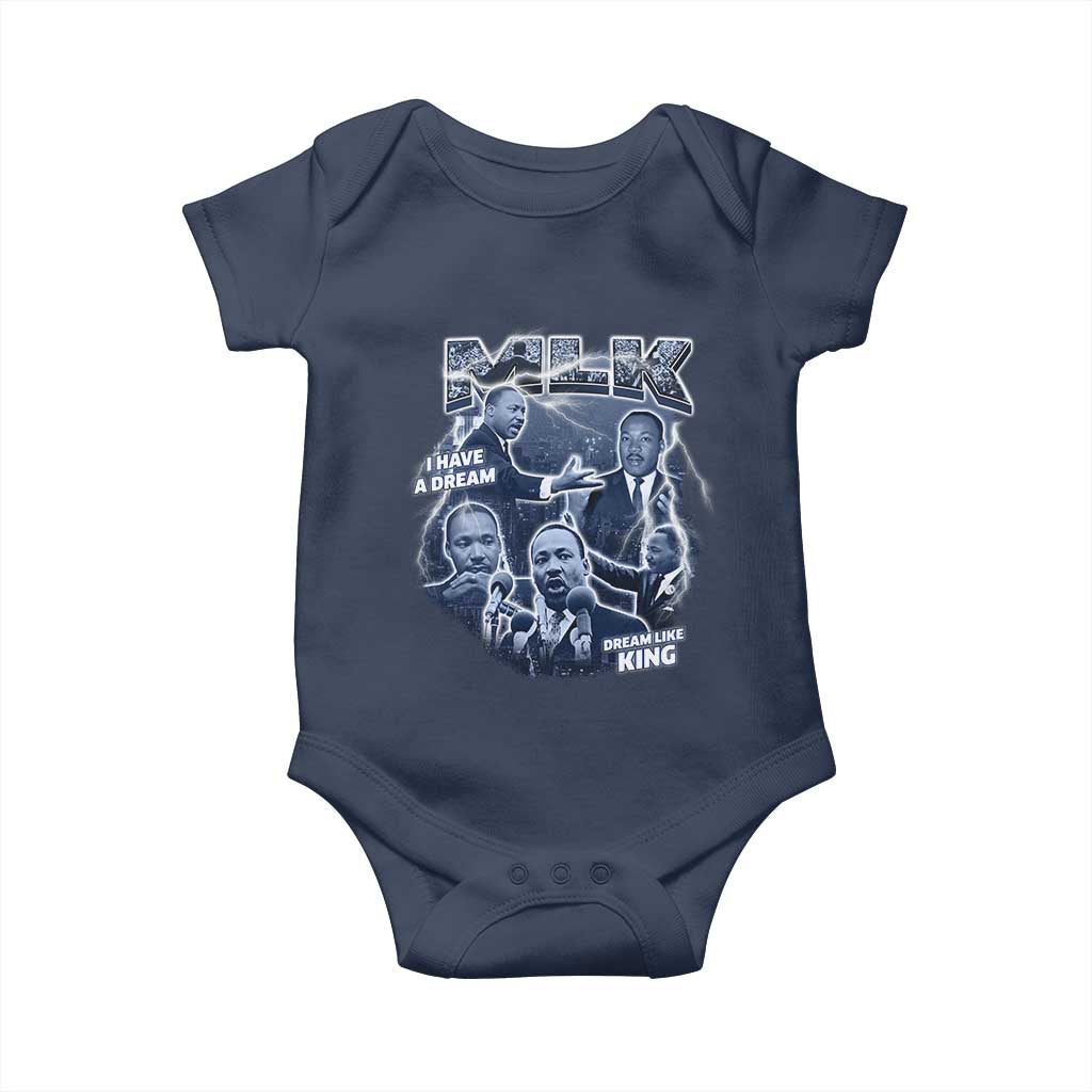 Martin Luther King Jr Baby Onesie I Have A Dream Like King Black History MLK Day