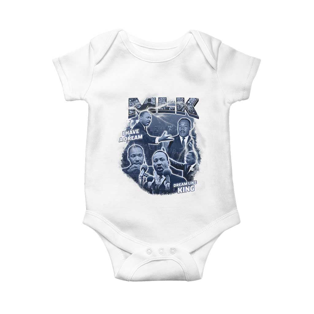 Martin Luther King Jr Baby Onesie I Have A Dream Like King Black History MLK Day