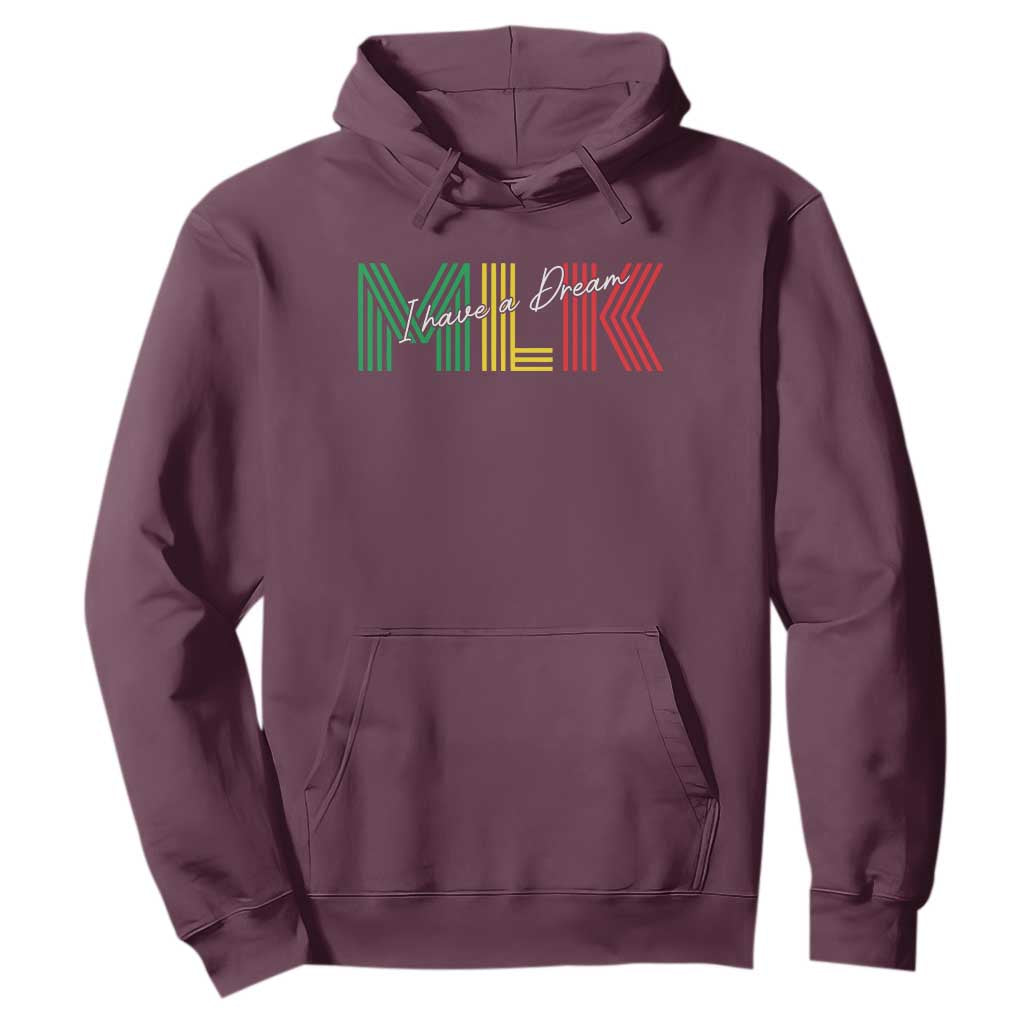Martin Luther King Jr Day Hoodie I Have A Dream Black History MLK