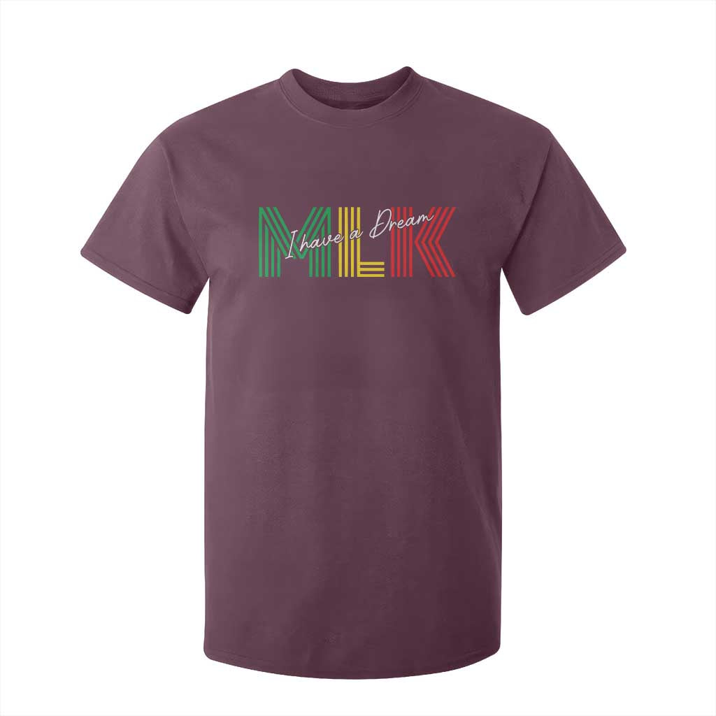 Martin Luther King Jr Day T Shirt For Kid I Have A Dream Black History MLK