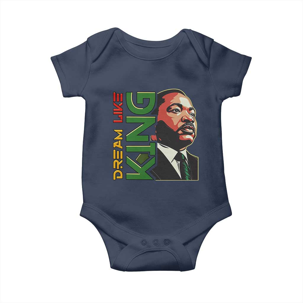 Martin Luther King Jr Baby Onesie Dream Like King Black History MLK Day
