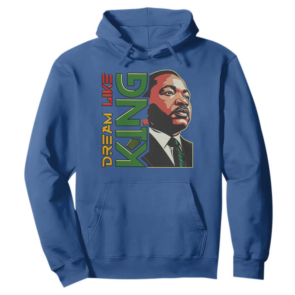 Martin Luther King Jr Hoodie Dream Like King Black History MLK Day