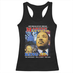 Martin Luther King Jr Racerback Tank Top His Dream Is My Dream American Flag Black History MLK Day