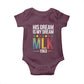 Martin Luther King Jr Baby Onesie His Dream Is My Dream 1963 Black History Pride