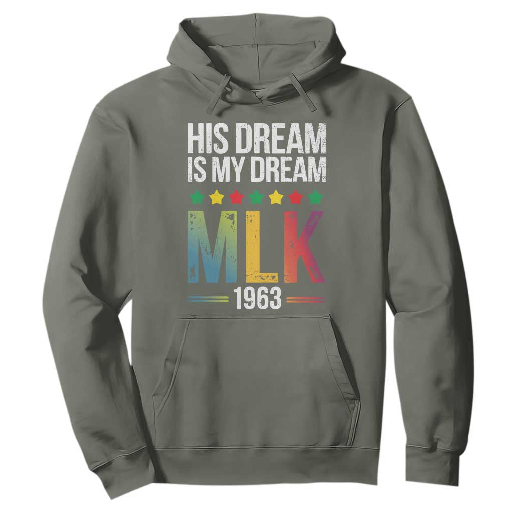 Martin Luther King Jr Hoodie His Dream Is My Dream 1963 Black History Pride