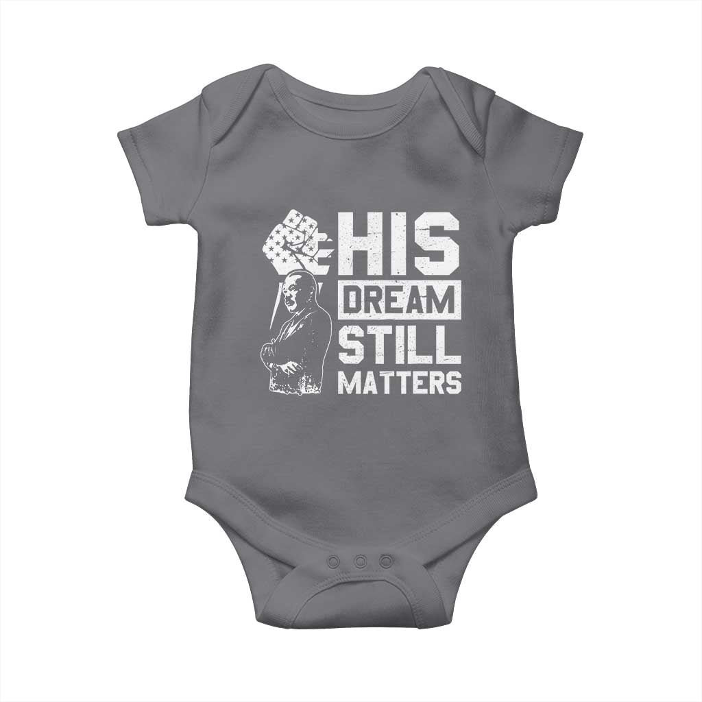 Martin Luther King Jr Baby Onesie His Dream Still Matters MLK