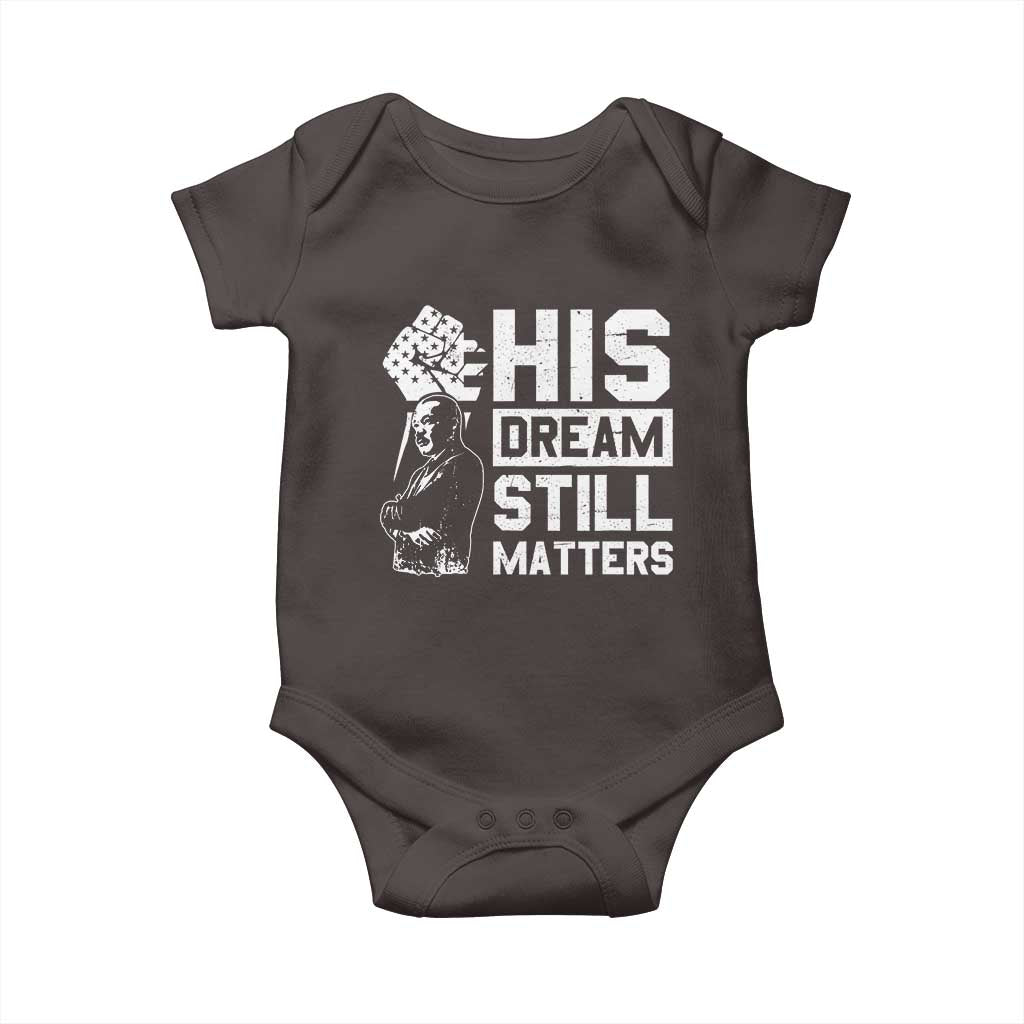 Martin Luther King Jr Baby Onesie His Dream Still Matters MLK