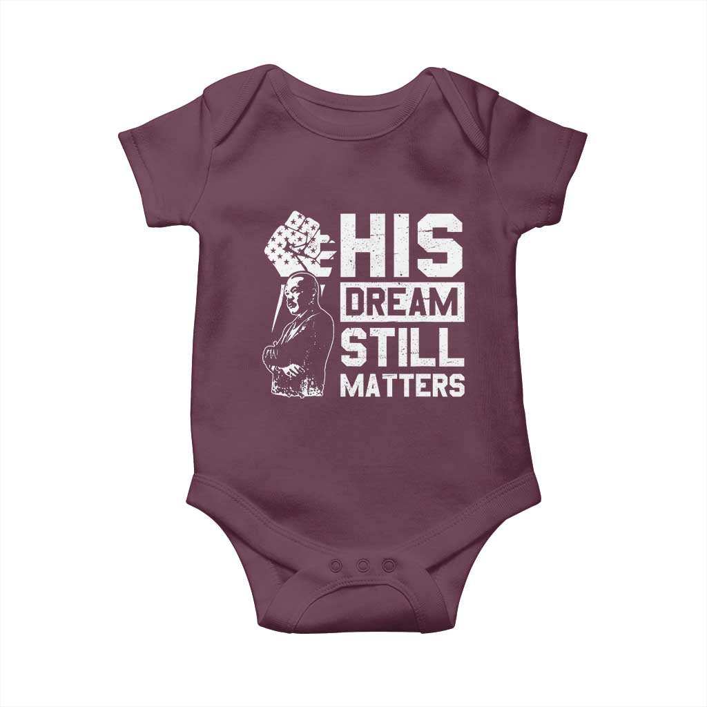 Martin Luther King Jr Baby Onesie His Dream Still Matters MLK