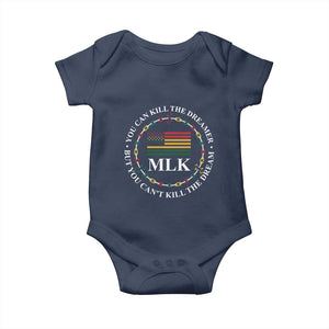 Martin Luther King Jr Baby Onesie You Can Kill The Dreamer But You Can't Kill The Dream MLK