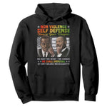 Malcolm X Martin Luther King Jr Hoodie Choose Your Weapon No Matter What The Choice