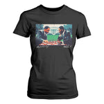 Malcolm X Martin Luther King Jr T Shirt For Women Playing Chess White House Black History