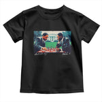 Malcolm X Martin Luther King Jr Toddler T Shirt Playing Chess White House Black History