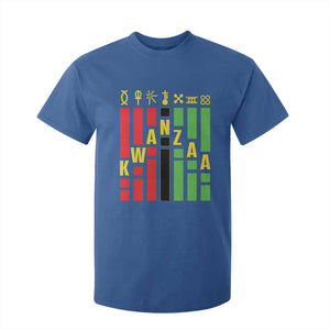 7 Principles Of Kwanzaa T Shirt For Kid African American Christmas