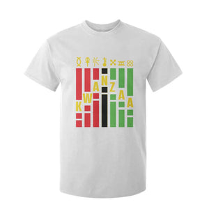 7 Principles Of Kwanzaa T Shirt For Kid African American Christmas