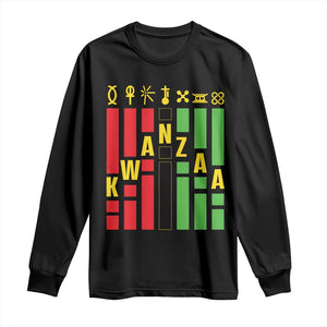 7 Principles Of Kwanzaa Long Sleeve Shirt African American Christmas